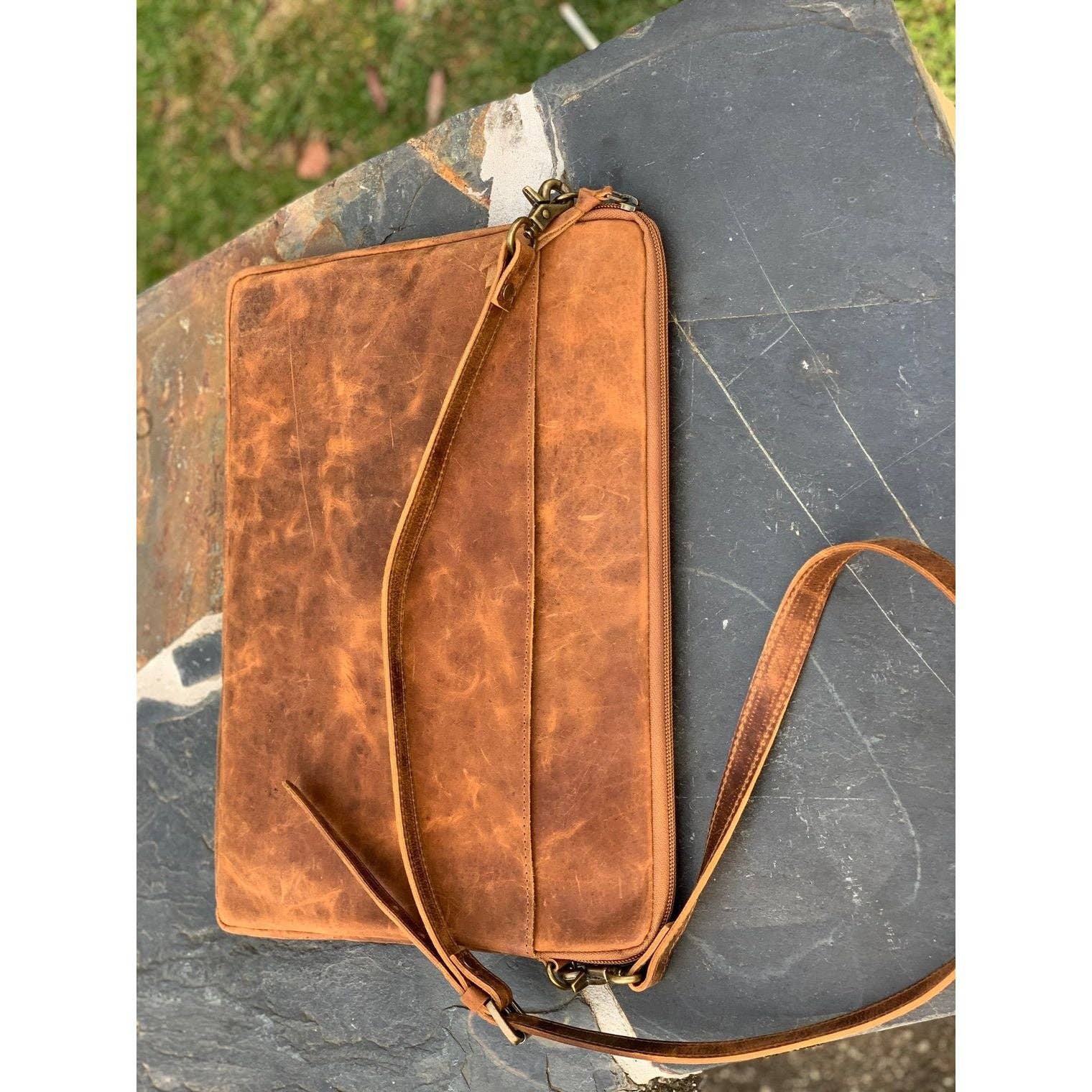 Leather Macbook Sleeve Laptop Bag *Exquisite Edition*