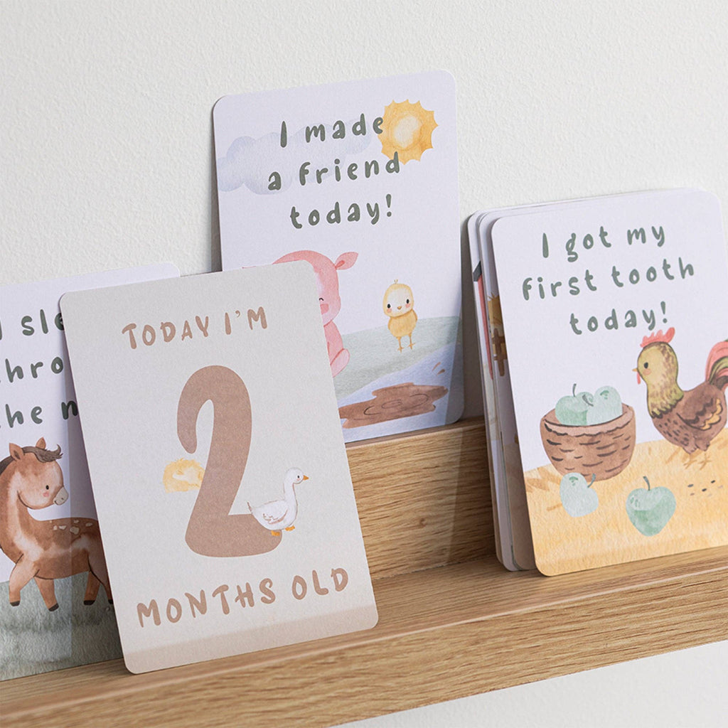 Farm Collection - Milestone cards