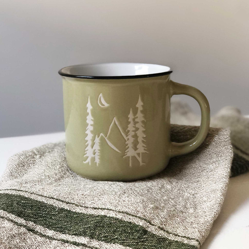 Ceramic Camp Mug | Mountains