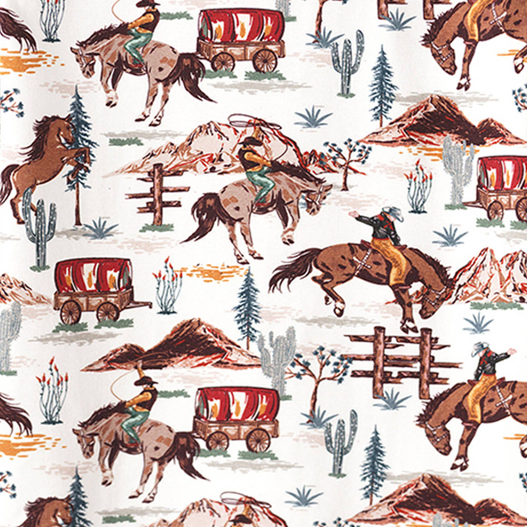 Wild West Collection - 'Cowboy' Bamboo Baby Blanket
