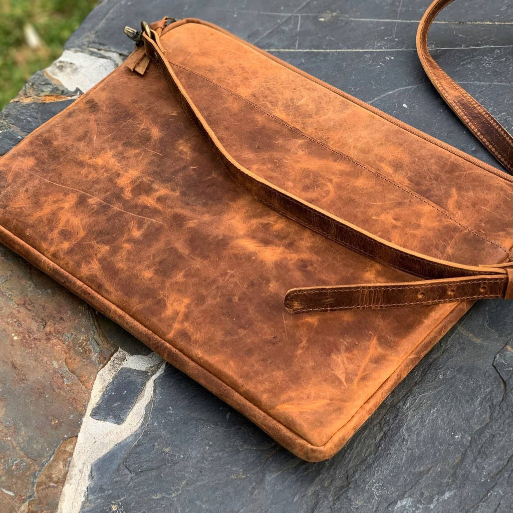 Leather Macbook Sleeve Laptop Bag *Exquisite Edition*