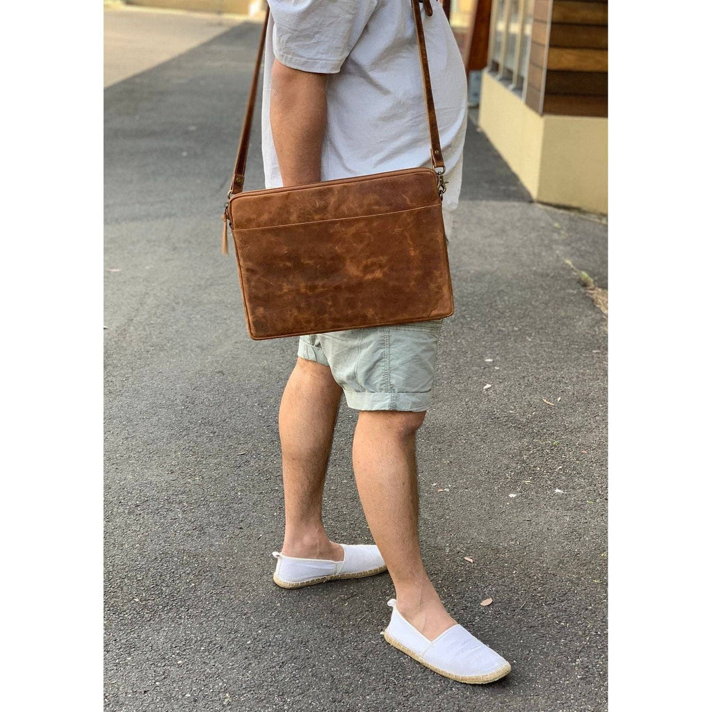Leather Macbook Sleeve Laptop Bag *Exquisite Edition*