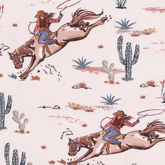 Wild West Collection - 'Prairie Princess' Bamboo Baby Blanket
