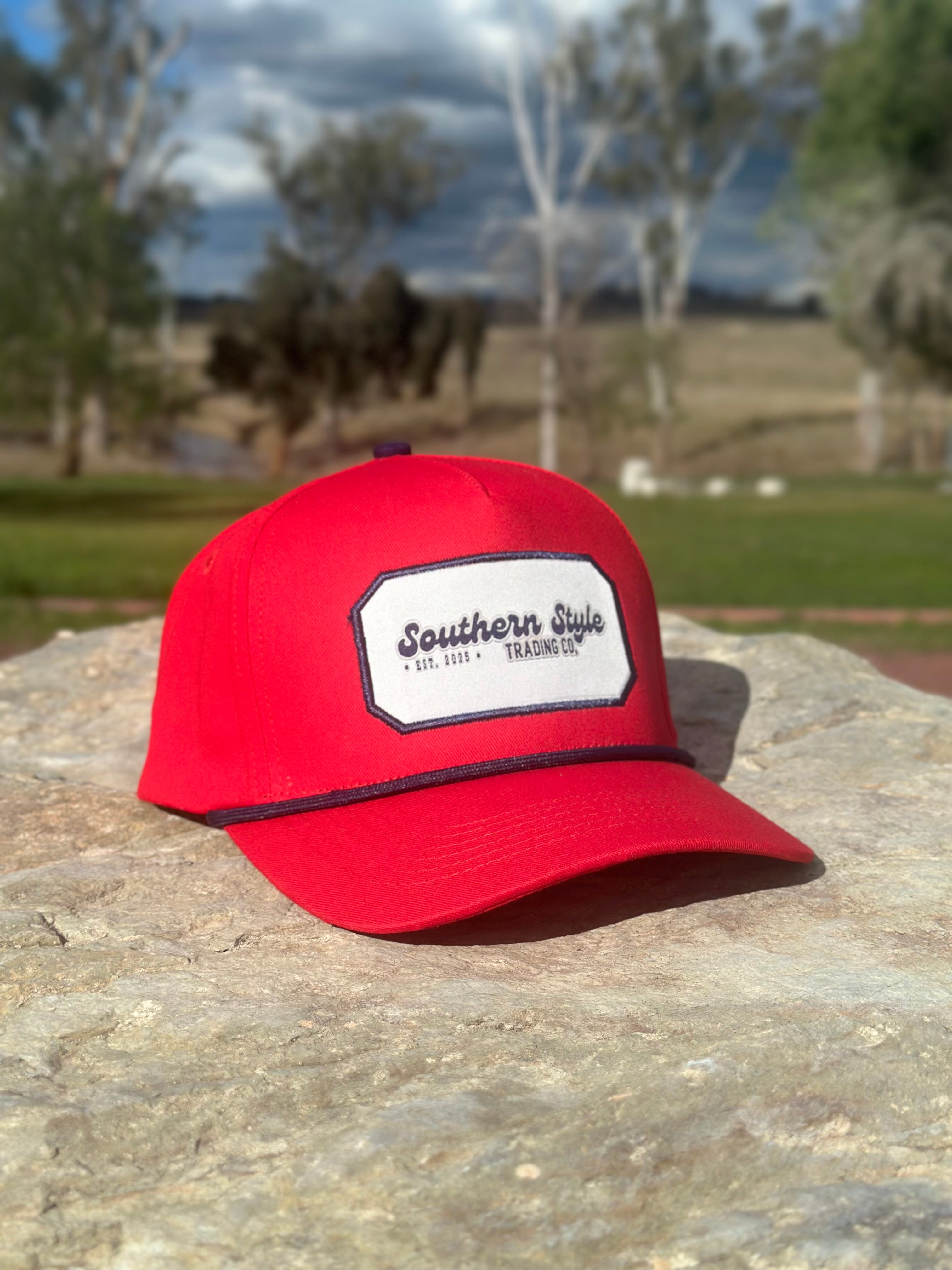 Rope Cap - Red