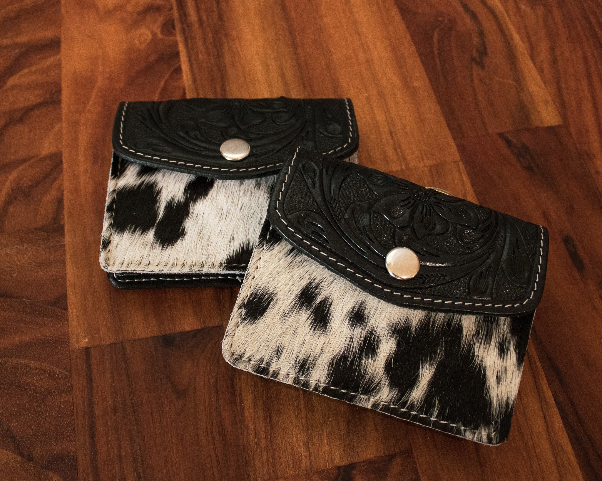 Cowhide Coin Purse