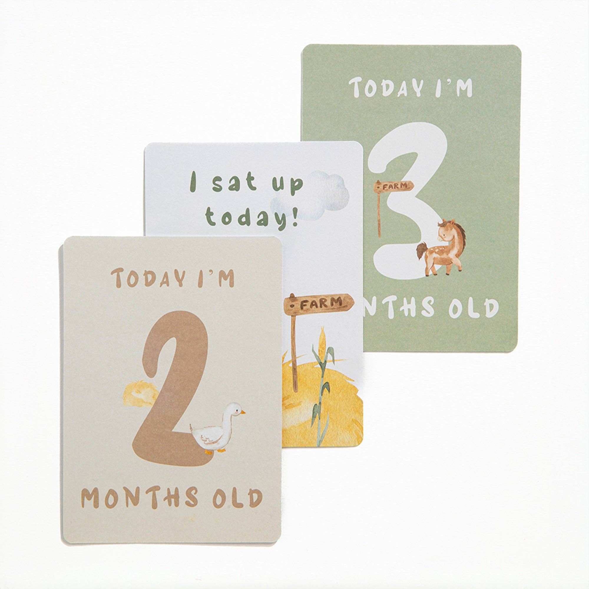 Farm Collection - Milestone cards