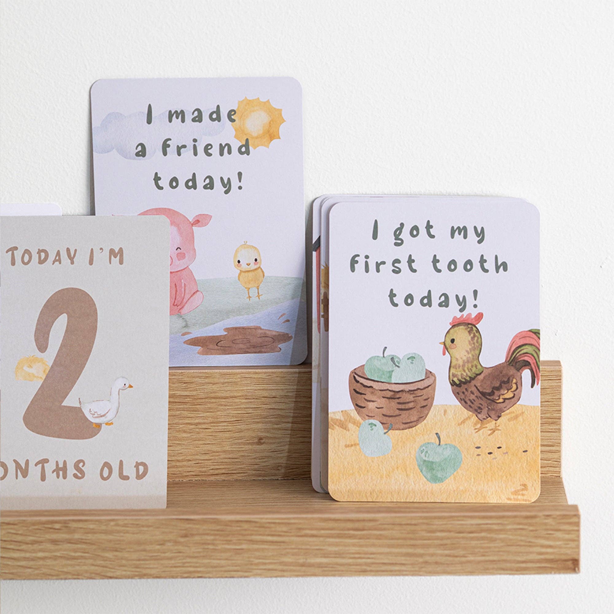 Farm Collection - Milestone cards