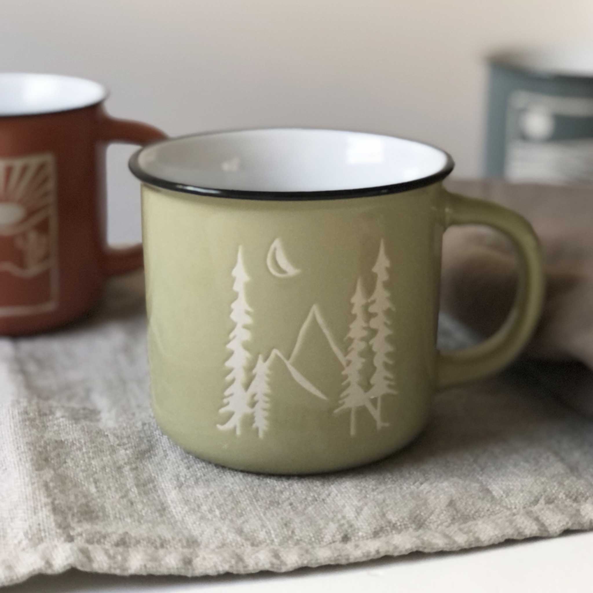 Ceramic Camp Mug | Mountains