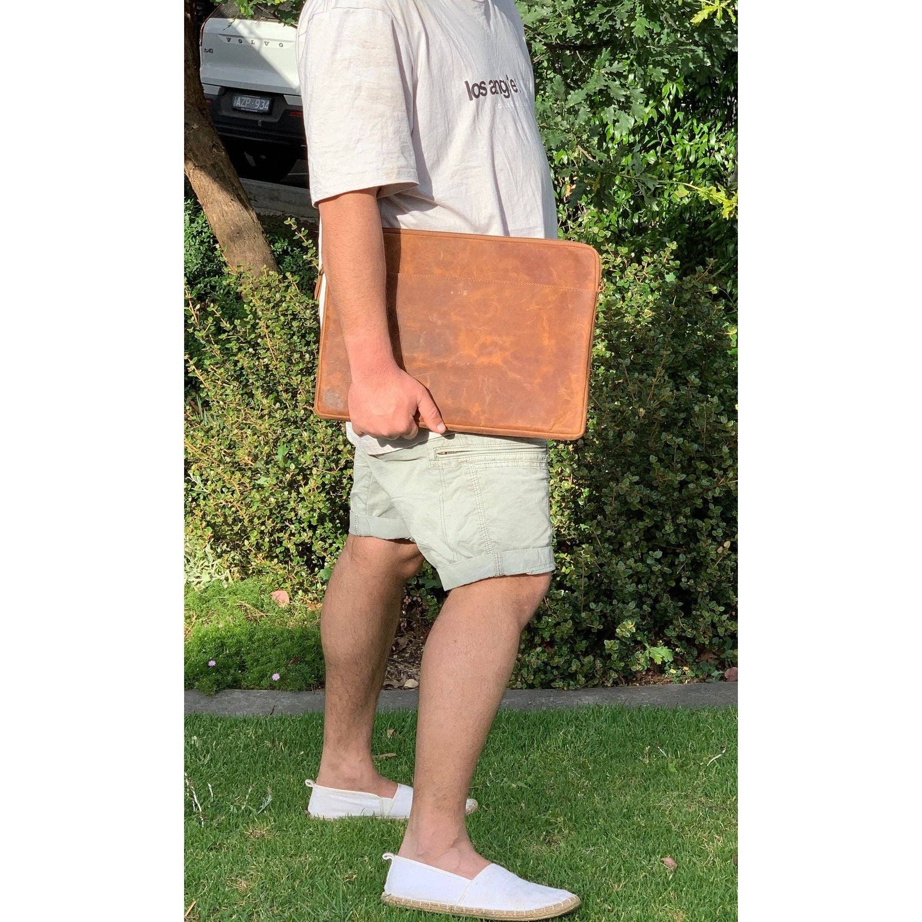Leather Macbook Sleeve Laptop Bag *Exquisite Edition*