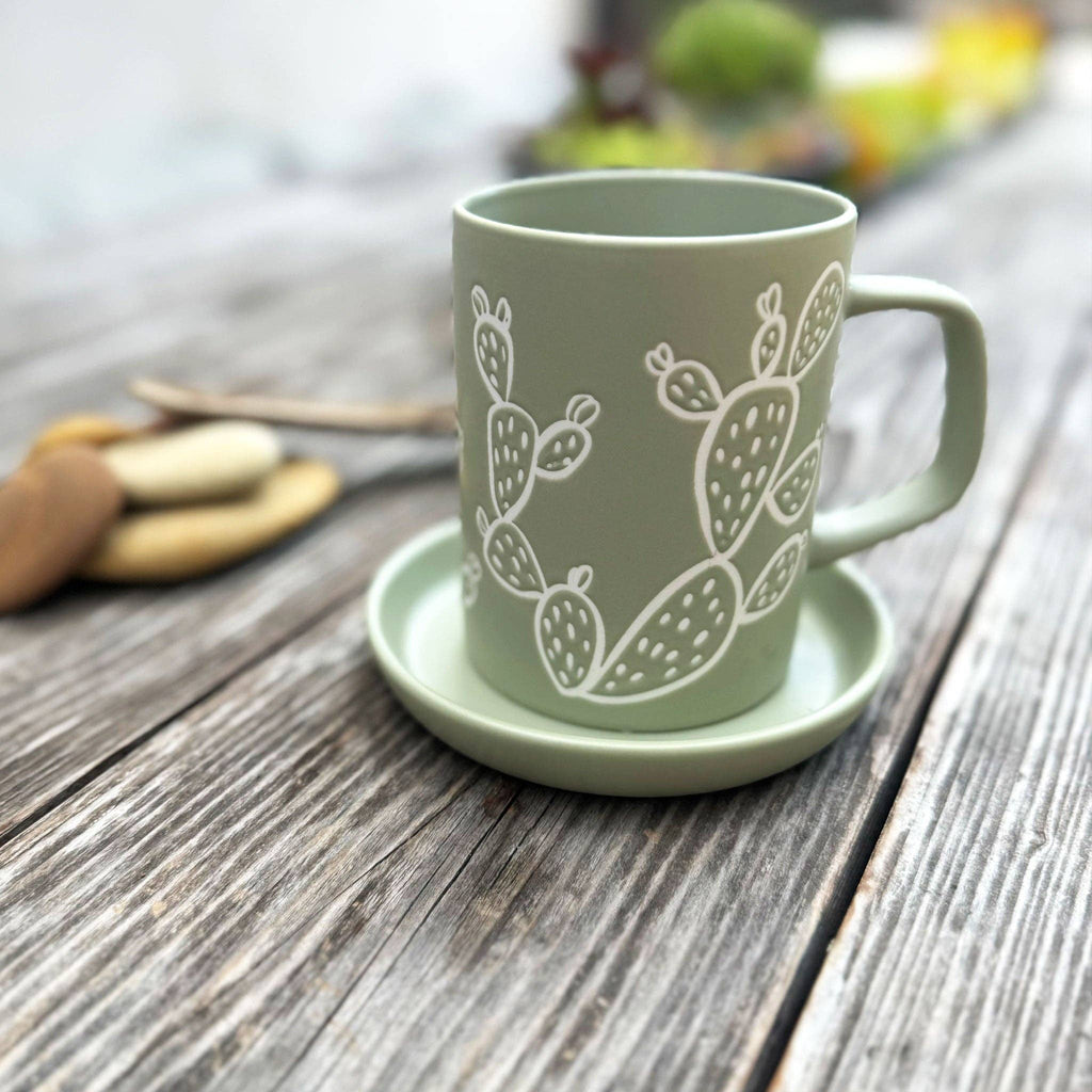 Prickly Pear Cactus Mug