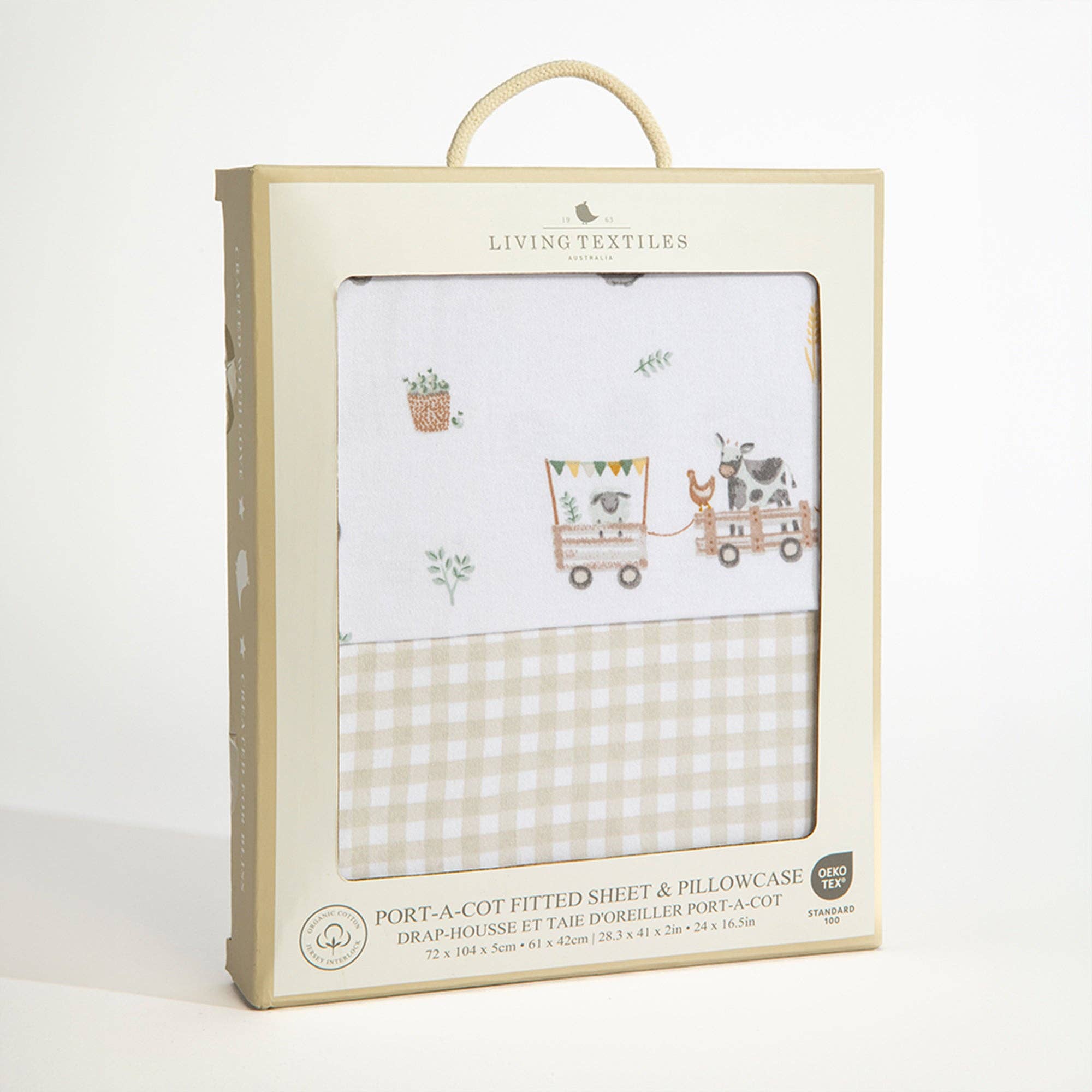 Port-a-Cot Sheet & Pillow Case Set